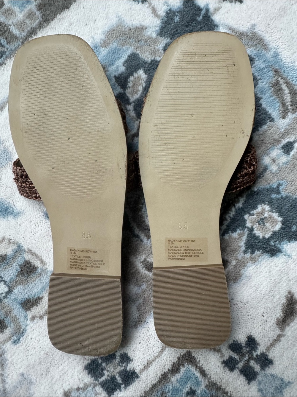 Steve Madden Brown Crochet slides. 8.5 - Picture 2 of 2